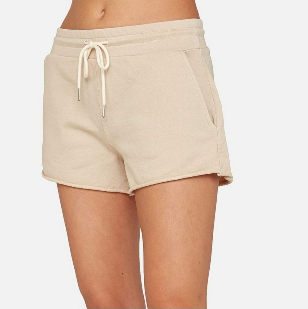 MATE the Label Organic Terry Lounge Shorts Size XL in Color Latte